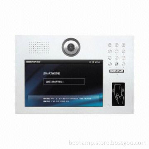 Lobby Door Station, 10-inch TFT LCD, Home Automation System, Smart Home